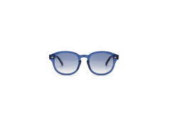 Navy Blue Round — Front White v2