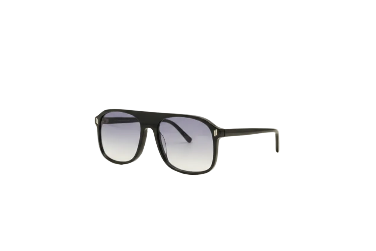 Aviator Sunglasses on Cream Background